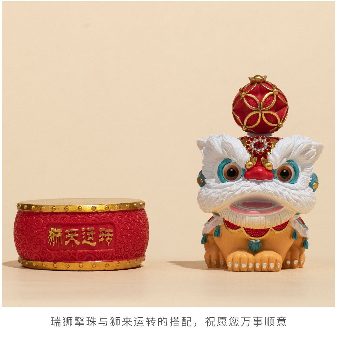 Chinese-Style Lion Dance Business Gift Set for Company Annual Meetings, Event Gifts for Clients and Foreigners, Souvenir Gifts - Image 4