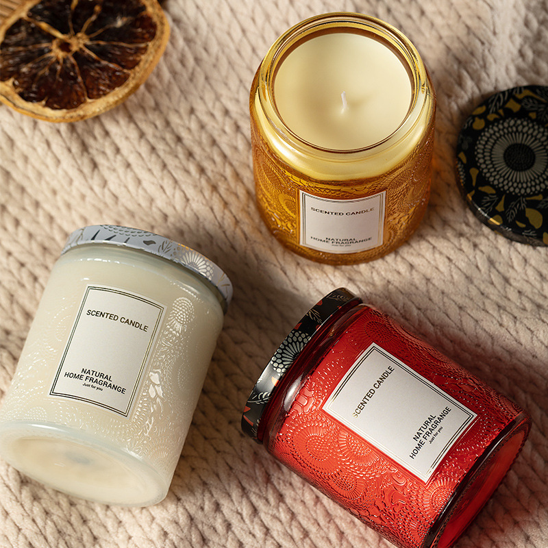 Soybean Scented Candles for Home Use, High-End Indoor Fragrance, Long-Lasting Scent, Birthday and Wedding Decorations, Souvenirs, Wholesale Customization - Image 3