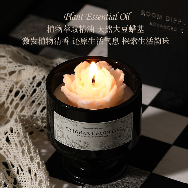 Aromatherapy Candle Gift Box Creative French Ceramic Cup Advanced Sense Gift Birthday Accompanying Gift Decoration Gift Ornaments - Image 4