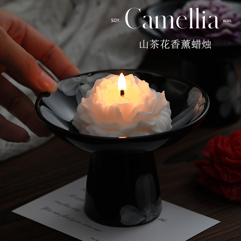 Aromatherapy Candles, High-End Indoor Long-Lasting Soy Plant Fragrance, Engagement, Wedding, Birthday Souvenirs, Ornaments Wholesale