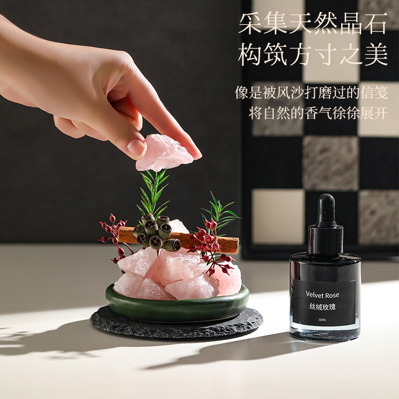 Yafeng Flameless Aromatherapy Essential Oil Diffuser Stone Gift Box, High-End Souvenir, New Year Home-Use Long-Lasting Fragrance Decoration Ornament - Image 3
