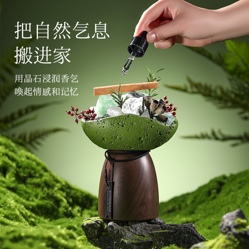 Flameless Aroma Diffuser for Bedroom, Hotel, and Home Use, High-End Aroma Stone Gift Box, Fragrance Diffuser, Souvenir Decoration Wholesale - Image 3