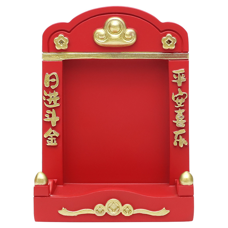 National Trend Five Blessings Niche Altar Creative Office Desk Decompression Decorative Ornaments Chinoiserie God of Wealth Gods Worship Gifts - Image 5