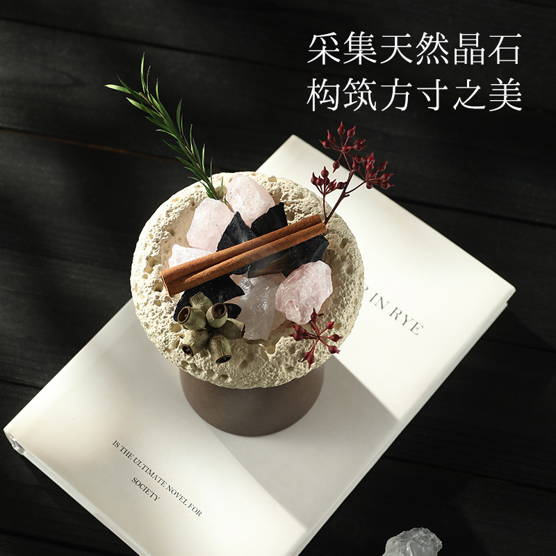 Yafeng Fire-Free Aromatherapy Indoor Long-Lasting Home High-End Diffuser Stone Ornaments Birthday Housewarming Gift Fragrance Gift Box - Image 3