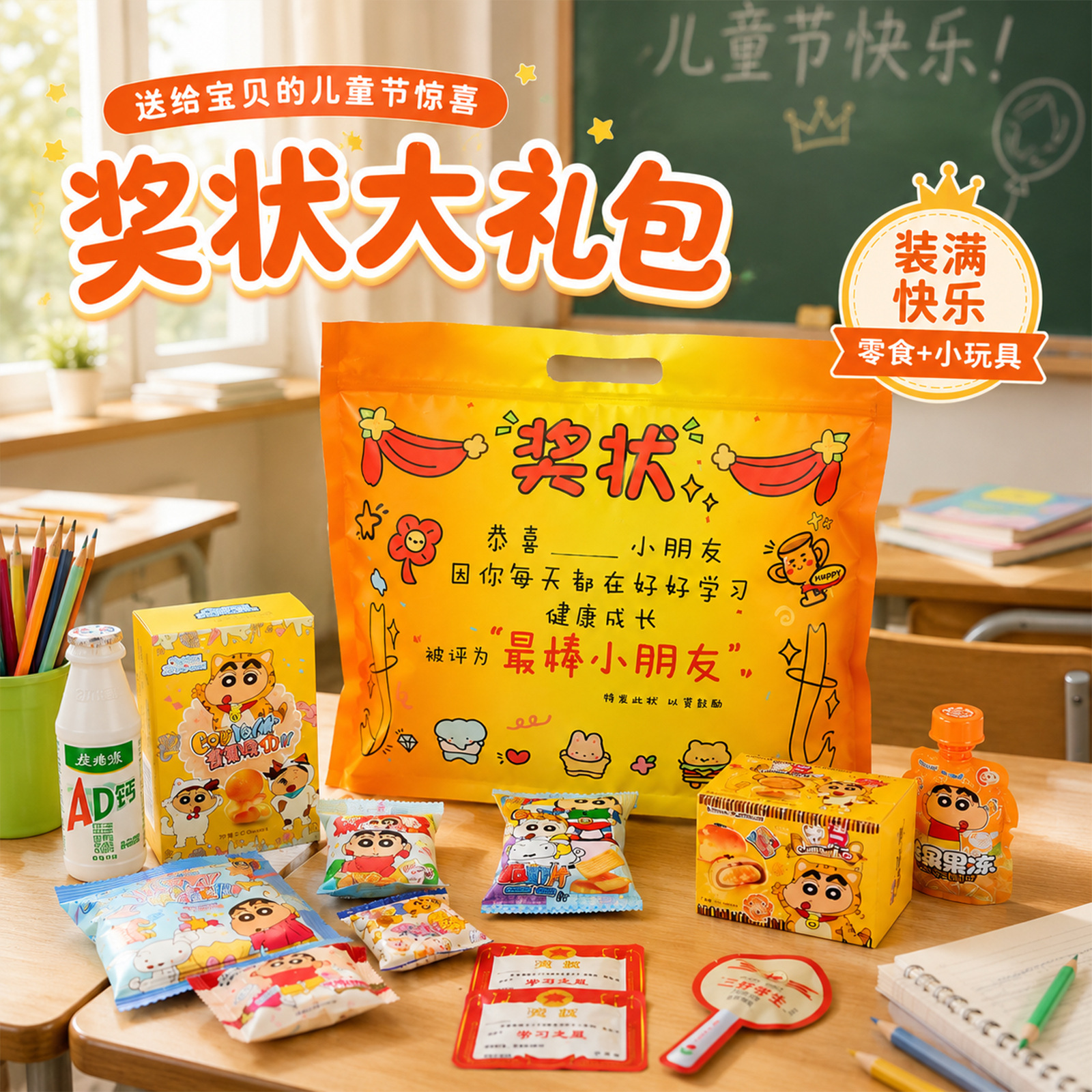 Children's Graduation Gifts for Kids, Kindergarten Graduation Event Snacks, Certificate Gift Packs, Children's Birthday Souvenirs - Image 2