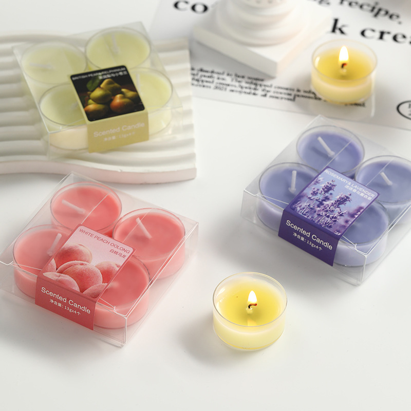 Colorful Small Candle Fragrance Gift, Atmospheric Wedding Souvenir, Handmade Holiday Soybean Valentine's Day Scented Candle - Image 3