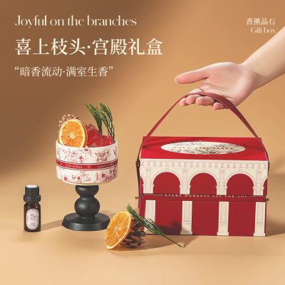 Aromatic Stone Diffuser Gift Set for Home Bedroom, Long-Lasting High-End Flameless Fragrance Decoration, Gift for Girls