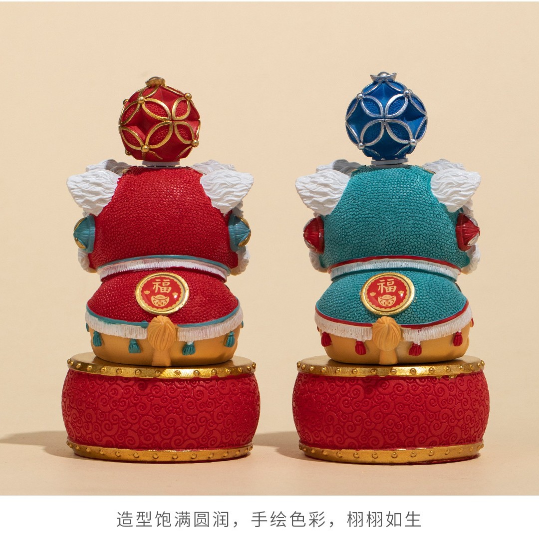 Chinese-Style Lion Dance Business Gift Set for Company Annual Meetings, Event Gifts for Clients and Foreigners, Souvenir Gifts - Image 3