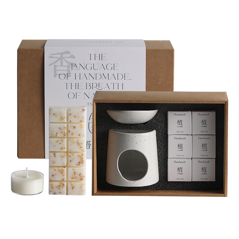 Aromatherapy Candles, High-End Aromatherapy Burners, Soy Wax Blocks, Ceramic Indoor Long-Lasting Decorations for Weddings and Birthdays, Gift Boxes Wholesale - Image 5
