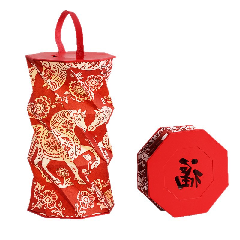 Year of the Horse Cultural and Creative Gifts, Foldable Projection Lamp, Anniversary Souvenirs, Corporate Employee New Year Gifts, Custom-Made Memorabilia - Image 5