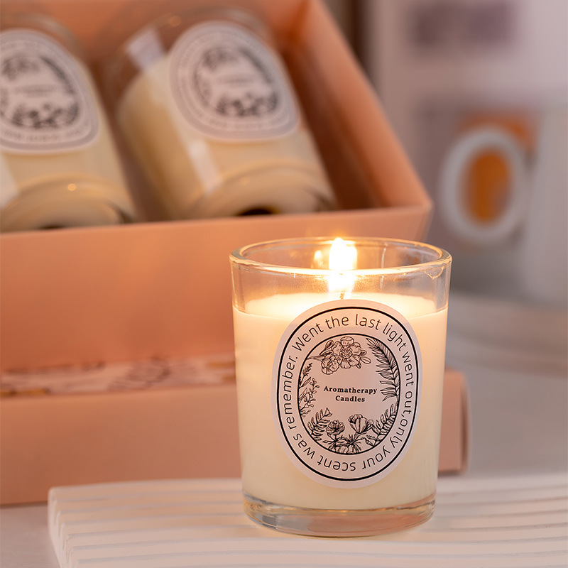 Soybean Scented Candle Gift Box for Men and Women, Wedding Gifts, High-End Birthday Souvenirs, Wholesale and Custom-Made - Image 4