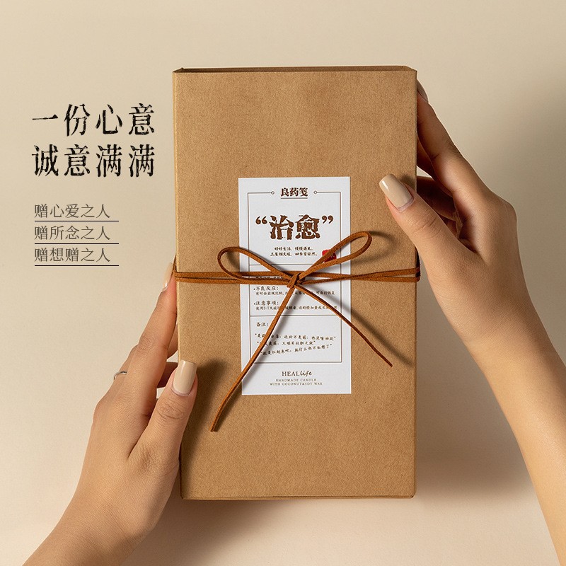 Aromatherapy Candle Gift Box Essential Oil Soy Candle Fragrance Indoor Long-Lasting Wedding Birthday Souvenir Decoration Wholesale Order - Image 3