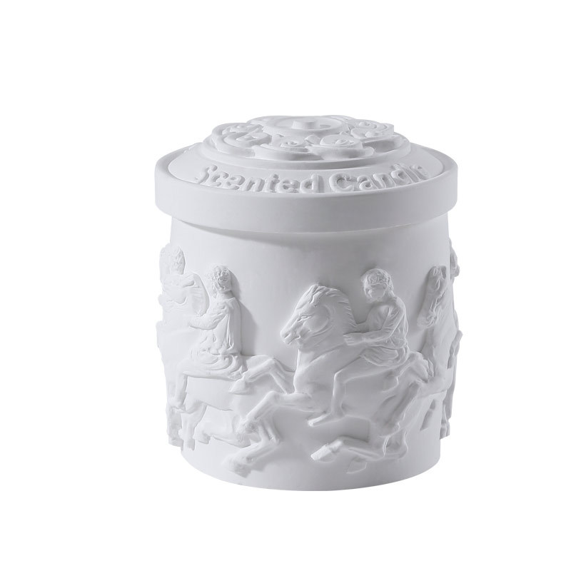 Aromatherapy Candle Gift Box Creative Relief Temple Shape Advanced Sense Gift Birthday Accompanying Gift Decoration Gift Ornaments - Image 5