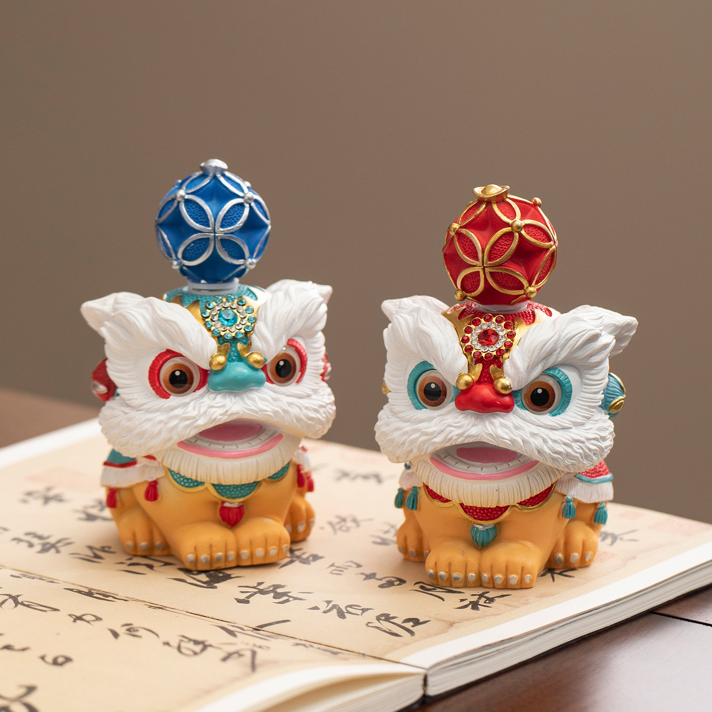 Creative Foshan Lion Dance Cultural and Creative Gift Set for Business Events, Annual Meetings, Customer Gifts, Birthday Gifts - Image 2