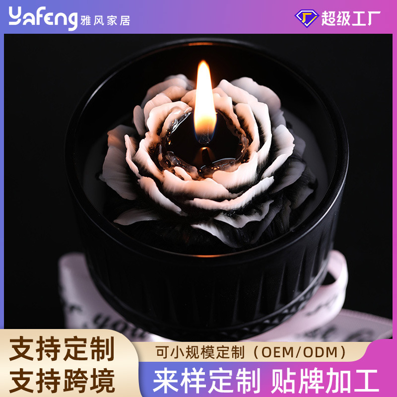 Yafeng Aromatherapy Gift Box Birthday High-End Gift Holiday Souvenir Soy Candle Fragrance Ornament Cross-Border Customization - Image 2