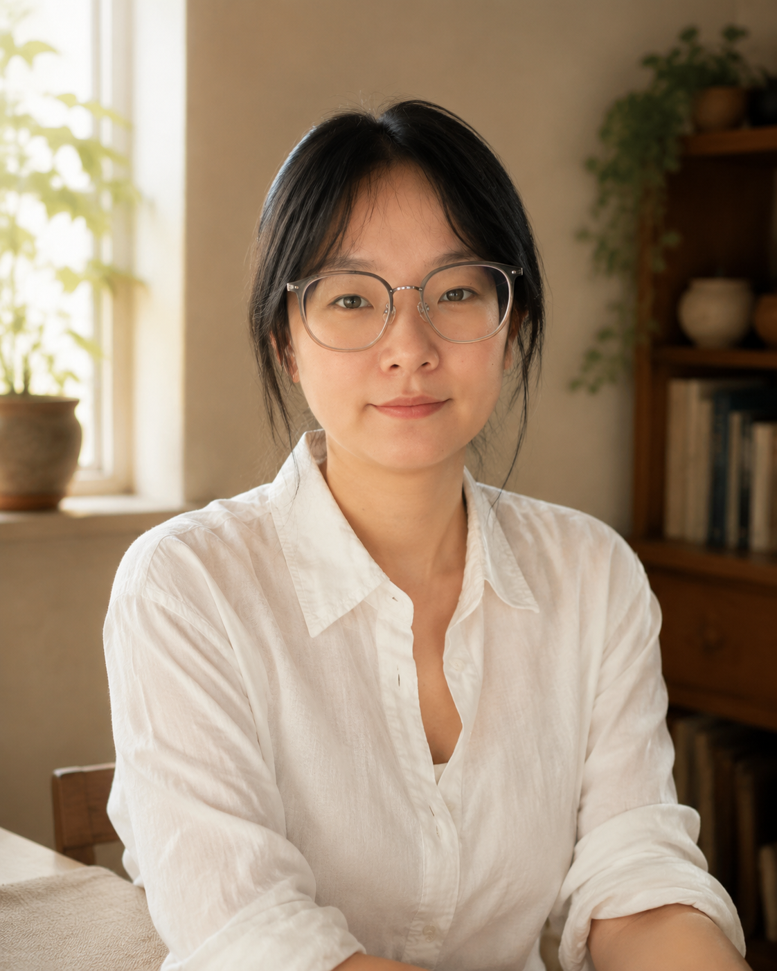 ChinaQiWay founder in a calm natural home setting