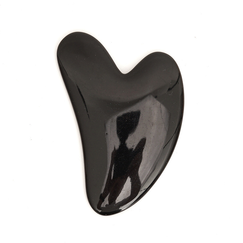 Black resin Gua Sha tool