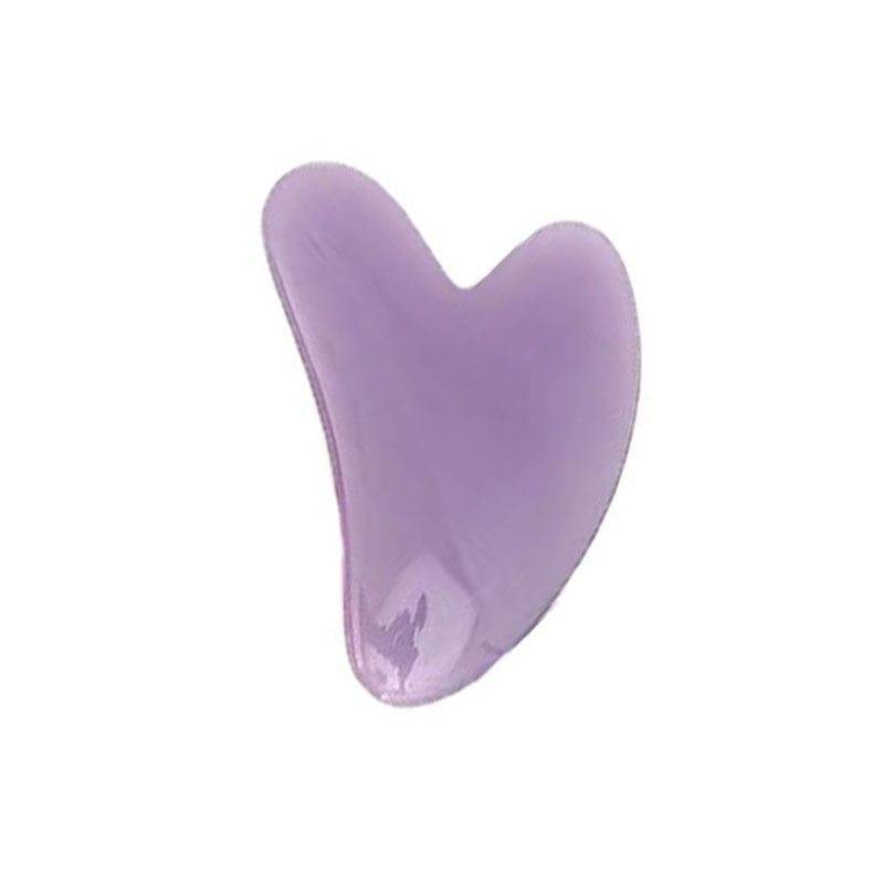 Purple resin Gua Sha tool