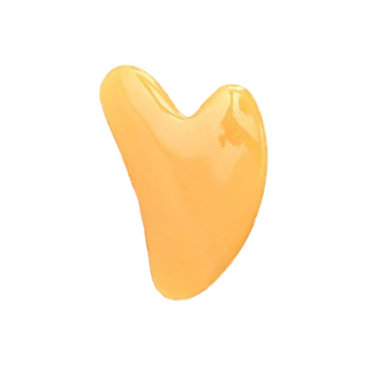 Yellow resin Gua Sha tool