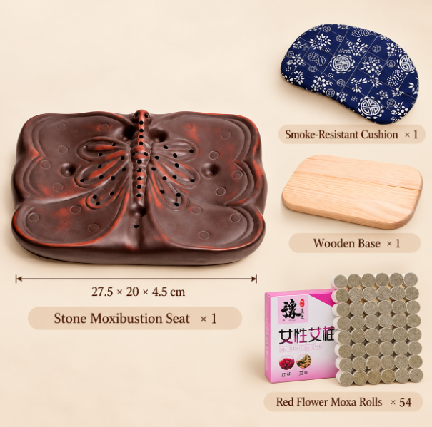Premium Bian Stone Moxibustion Cushion Set - Image 9
