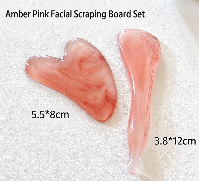 Pink Resin Meridian Massage Brush - Image 8