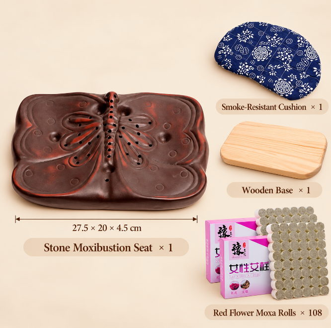 Premium Bian Stone Moxibustion Cushion Set - Image 10