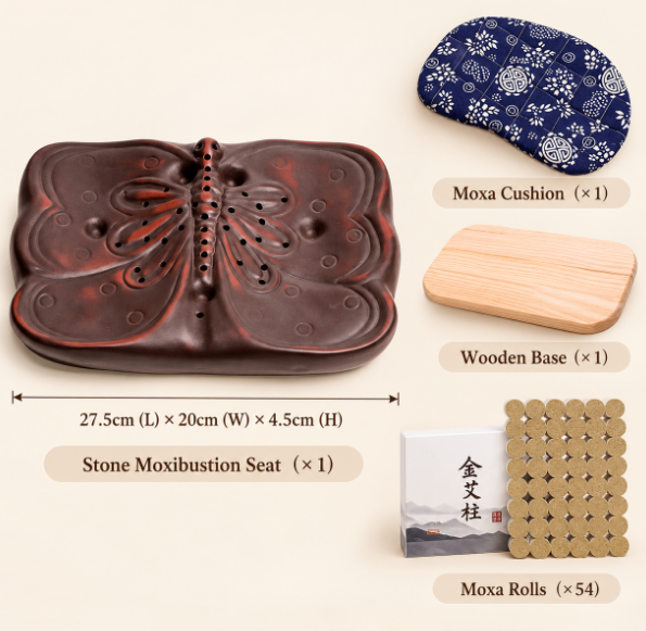 Premium Bian Stone Moxibustion Cushion Set - Image 7