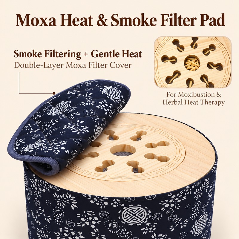 Wooden Moxibustion Stool - Image 4