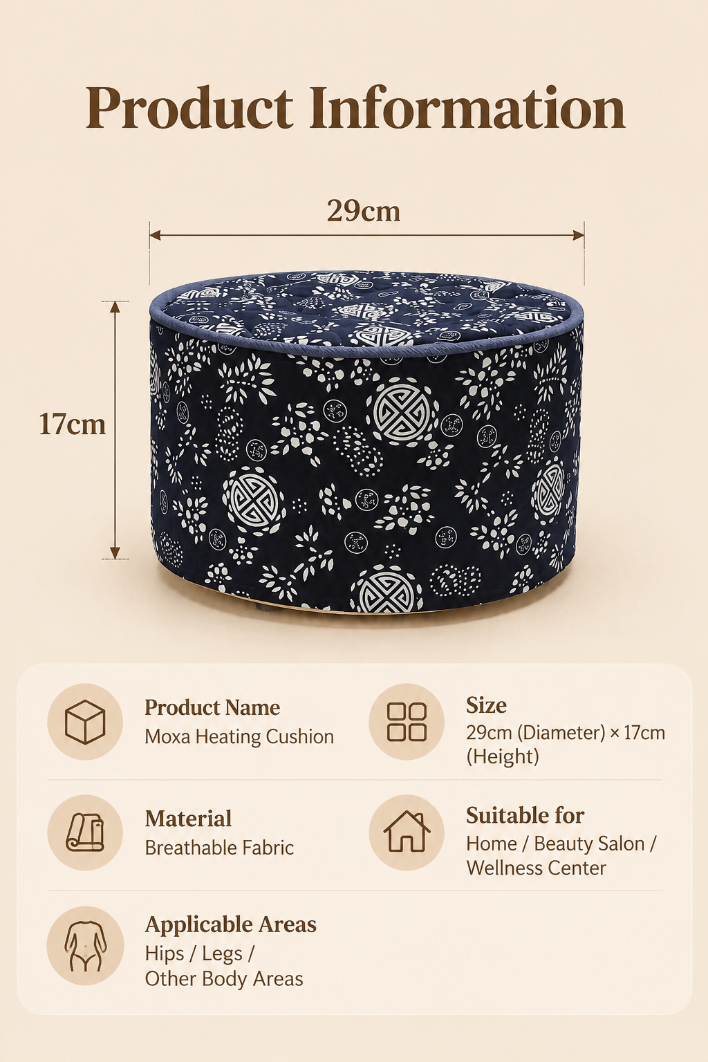 Wooden Moxibustion Stool - Image 8
