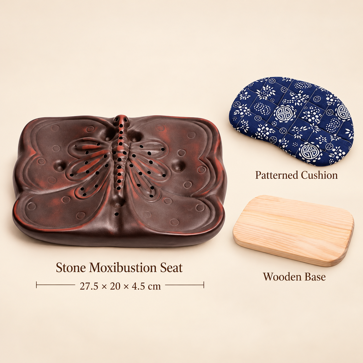 Premium Bian Stone Moxibustion Cushion Set - Image 6