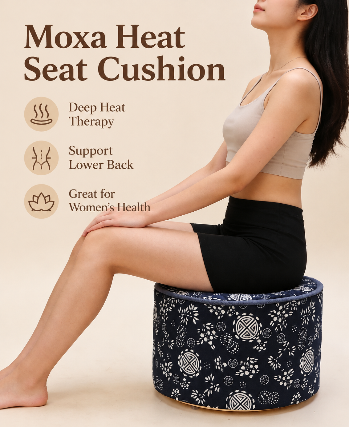 Wooden Moxibustion Stool - Image 2